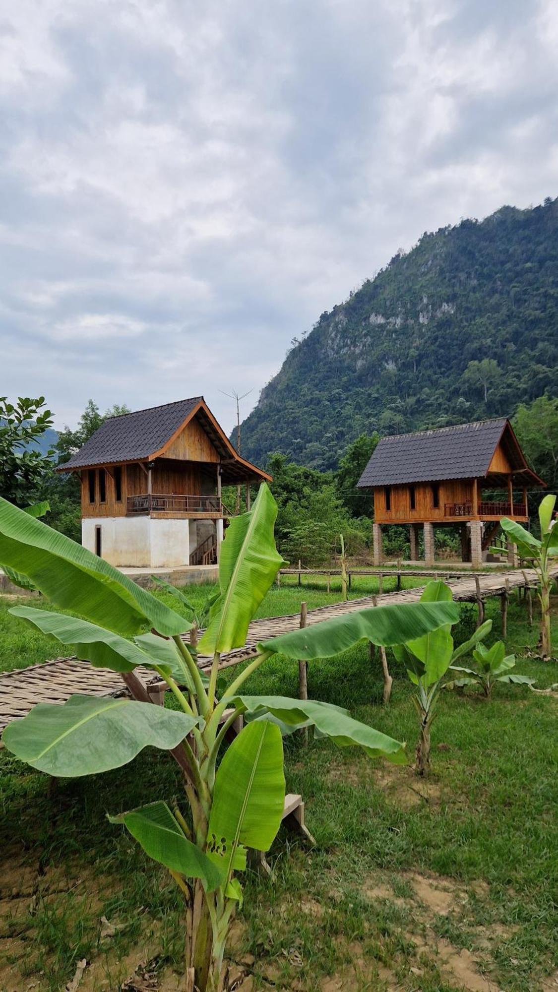 Eco Farm Stay And Hostel Nongkhiaw Exterior foto